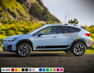 Calcomanía adhesiva deportiva a rayas para Subaru Crosstrek diseño gráfico de vinilo 2016-2024 - Imagen 1 de 4