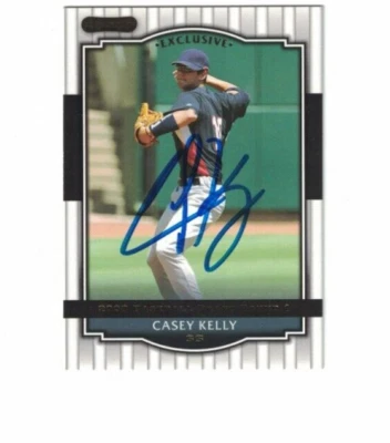 CASEY KELLY SIGNED IP RAZOR EXCLUSIVE 2008 #29 BOSTON RED SOX AUTO - Image 1 of 2