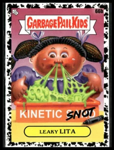 Leaky Lita #66b 2024 Topps Garbage Pail Kids: Kids-At-Play At-Play - Black - Bild 1 von 2