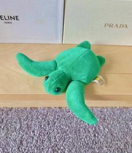 Vintage Manhattan Toy Company Tiny 5” Green Turtle Plush EXTREMELY RARE - Picture 1 of 4