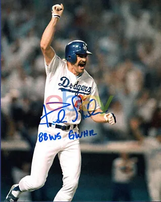 Kirk Gibson SIGNED AUTOGRAPH 8x10 Photo 1988 Los Angeles Dodgers Champions HR Re • 9.98$