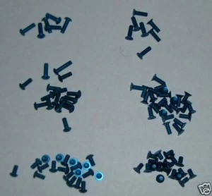 WHIP Racing Blue Aluminum Screw Sets - Assorted Tamiya M05/TT01/TRF/F104/TA05 - Picture 1 of 22