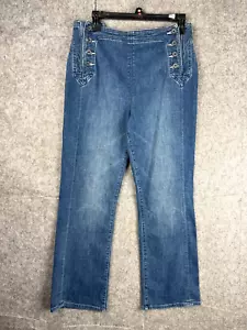 Mother Sailor Tripper Pants Women's 29 x 27 (Actual Measurements) Buttons - Picture 1 of 7