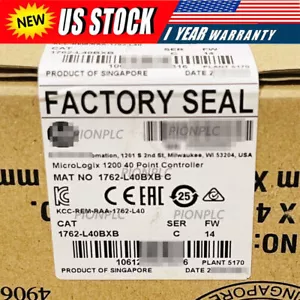 1762-L40BXB AB MicroLogix 1200 40 Point Controller Fast Shipping 1762L40BXB GQ - Picture 1 of 1