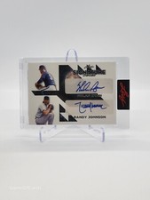 2023 Leaf Signature Series NOLAN RYAN + RANDY JOHNSON Dual Auto Autograph 1/1 🔥