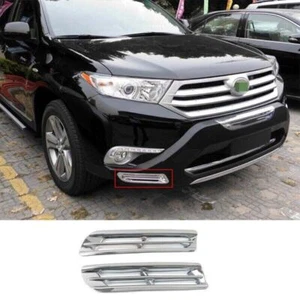For Toyota Highlander Chrome Front Fog Light Lamp Cover Accessories 2011-2013 - Bild 1 von 10