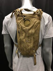 Military Issue USMC Coyote Brown Tactical 3L Hydration System Carrier USGI VGC