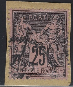 PAR-01-3-5 Cachet perlé Paris avec section de levée sur n°97 - Imagen 1 de 1