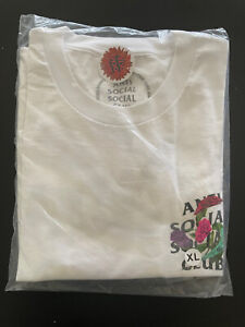 Anti Social Social Club Members Only Thorns White Tee FW22 Rare Sold Out ASSC