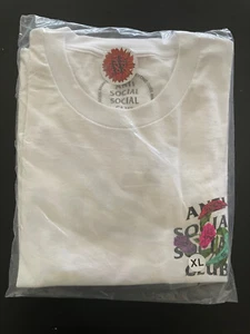 Anti Social Social Club Mitglieder nur Dornen weißes T-Shirt FW22 neu selten ASSC - Bild 1 von 5