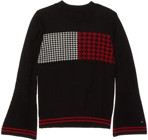 Tommy Hilfiger 265639 Kids Moonless Night Flag Sweater Size X-Large - Picture 1 of 2