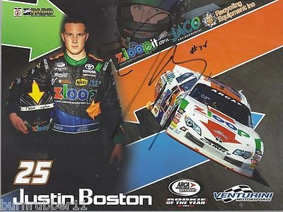 FIRMADA 2014 JUSTIN BOSTON "ZLOOP #25" SERIE ARCA POSTAL AUTOMÁTICA EN NEGRO Foto 1 de 2