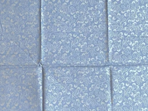 Lewis & Irene Secret Winter Garden Fabric Snowberries On Grey Pearl Effect - Picture 1 of 5