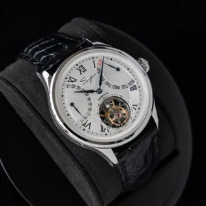 Reloj SUGESS 41MM Tourbillon Movimiento Mecánico Cristal Zafiro Acero Inoxidable - Imagen 1 de 10