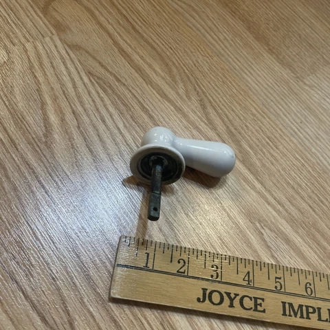 Vintage Porcelain Toilet Flush Handle Cover