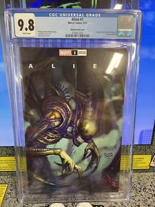 2021 Marvel Comics Alien #1 Brown Variant Cover Graded CGC 9.8 White Pages - Picture 1 of 4