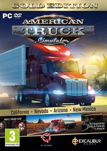 American Truck Simulator Gold PC DVD NEW!