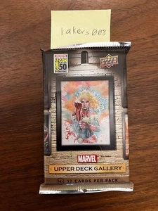 SDCC 2019 MARVEL Upper Deck Gallery Pack EXCLUSIVE SEALED LE 1500 - Picture 1 of 2