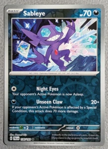 Sableye Reverse Holo NM PAL 136/193 Paldea Evolved Pokemon Card - Picture 1 of 1