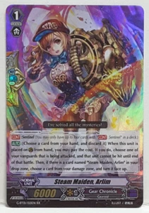Bushiroad Cardfight Vanguard Steam Maiden, Arlim G-BT01/021EN RR Gear Chronicle - Picture 1 of 2