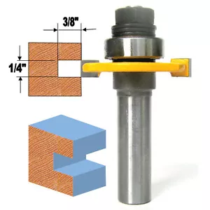 1 Stck. 1/2"" Schaft 1/4"" Kerf und 3/8"" Breite Schlitz Router Bit sct-888 - Bild 1 von 8