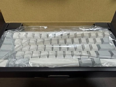 HHKB Professional HYBRID Keyboard White Blank Keycaps US Layout Wireless - Image 1 of 4