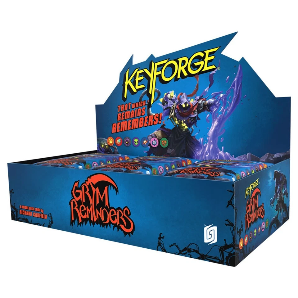 Caja de exhibición sellada de fábrica Grim Recorders Arconte Deck Keyforge totalmente nueva Foto 1 de 1