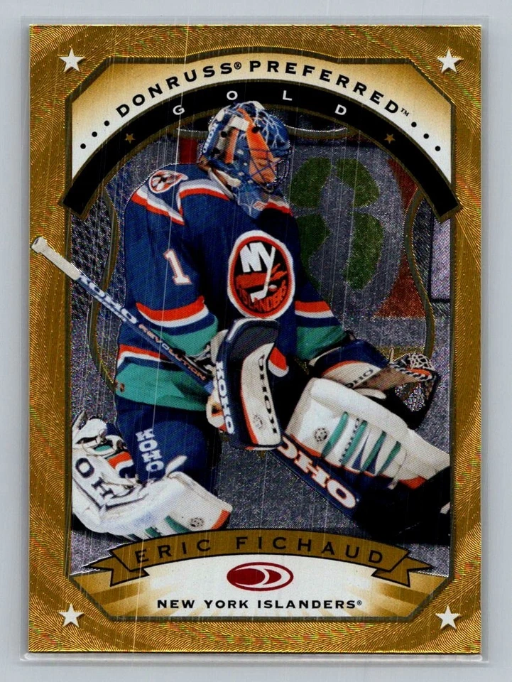 1997-98 Donruss Preferred Gold Eric Fichaud #49 - Image 1 of 2