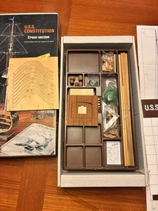 Mamoli MV32 U.S.S. Constitution Cross Section Wood Model Kit—1/93 Scale READ - Picture 1 of 12