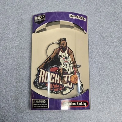 1998 Charles Barkley Houston Rockets Keychain New - Image 1 of 3