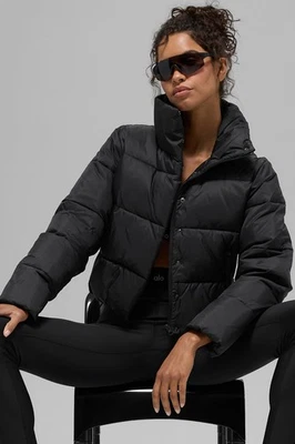 Alo Yoga Gold Rush Puffer - Elige Color y Tamaño - Totalmente Nuevo Foto 1 de 3