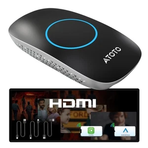 Adaptador automático inalámbrico CarPlay CB4DT, doble WI-FI, HDMI, AI Voice - Imagen 1 de 8