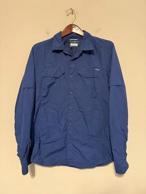 🐟 Columbia PFG Button Down Mens Medium Omni-Shade Shirt - Image 1 of 4