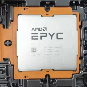 AMD EPYC GENOA ZEN4 9274F 24CORE 4.05GHz CPU Socket SP5 Processors 100-000000794 - Afbeelding 1 van 2