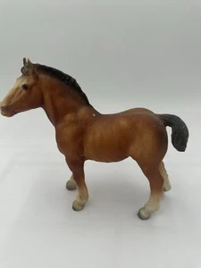 Vintage Breyer Clydesdale Stute Pferd braun Sammlerstück 7" *siehe Fotos Geschenk - Bild 1 von 10