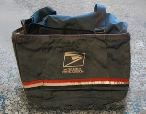 USPS Satchel Messenger D1200F Postal Carrier Mail Bag W/ Strap - Picture 1 of 5