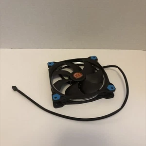 Thermaltake TT-1425 Front Panel Case Fan 12V 0.30A A1425L12S Black Blue LED - Picture 1 of 3