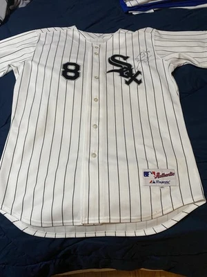 Camiseta deportiva autografiada auténtica de Carl Everett de los Chicago White Sox. Foto 1 de 3