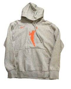 WNBA Gear Nike Heather grigio pullover girocollo felpa con cappuccio pile XXL DR9596-050 - Foto 1 di 9