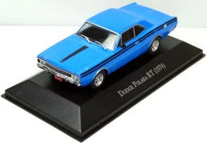Dodge Polara RT 1974 Blue with Black Stripe, 1:43 Scale Diecast Model (LX39) - Picture 1 of 3