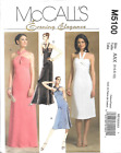 Mccall's Sewing Pattern # M5100 Lined Close Fitting Petite Dress Size: 4-6-8-10