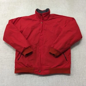 Vtg 1987 REI Gore-Tex Jacket Mens LT Tall Waterproof Fleece Lined Nylon USA Made - Picture 1 of 14