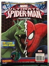 Marvel Ultimate Spider-Man Magazine Lizard Lurks #7 Jan/Feb 2016 FREE SHIPPING J