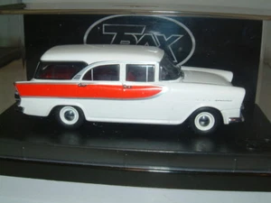 1/43 TRAX 1960 HOLDEN FB SPECIAL STATON VAGON EN BLANCO/ROJO, AUSTRALIA TALLADA - Imagen 1 de 1