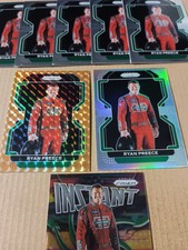 RYAN PREECE 2022 Prizm Racing Nascar FORD REACTIVE ORANGE SILVER HOLO - INSERT
