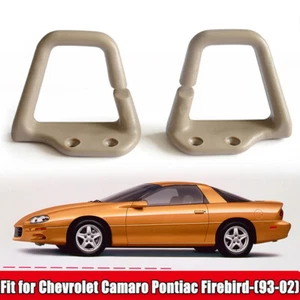 Cinturón de seguridad convertible grafito para Camaro Firebird 1993-02 guías de hombro beige - Imagen 1 de 9