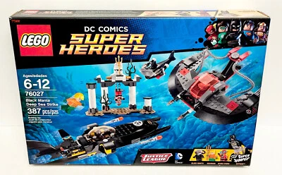 LEGO DC Comics Super Heroes Black Manta Deep Sea Strike (76027) (NISB) - Image 1 of 2