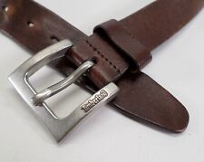 Timberland Leather Belt 36 Distressed Brown 1499-200