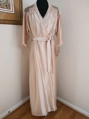 Conjunto de roupão lounging vintage anos 60-70 Tom Bezduda para BARAD & Co. tamanho P/M novo na caixa - Imagem 1 de 4