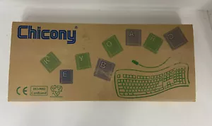 OEM Vintage Chicony Keyboard PS2 PC Computer KB-2961 - Picture 1 of 8